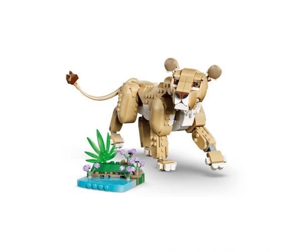 LEGO® Creator: Animale sălbatice: Leu măreț (31386)