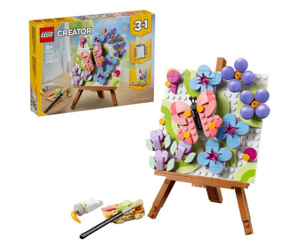LEGO® Creator: Creații artistice florale (31390)