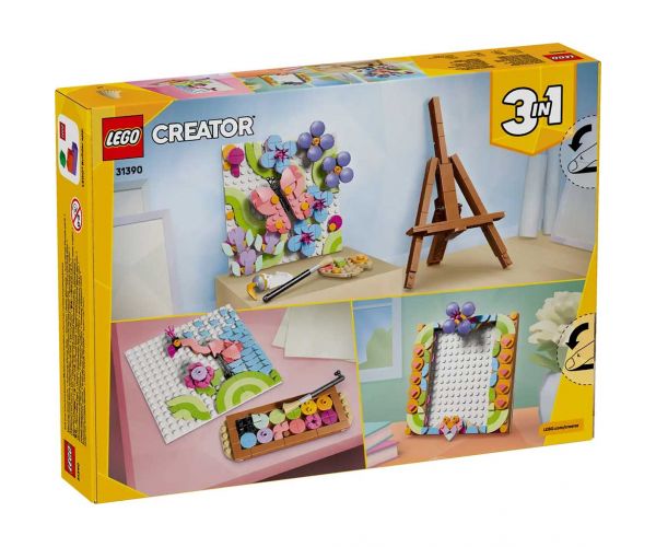 LEGO® Creator: Creații artistice florale (31390)