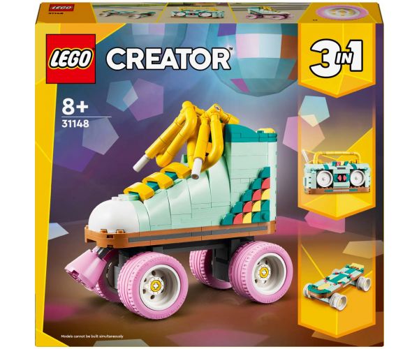 LEGO® Creator: Patine cu rotile retro (31148)