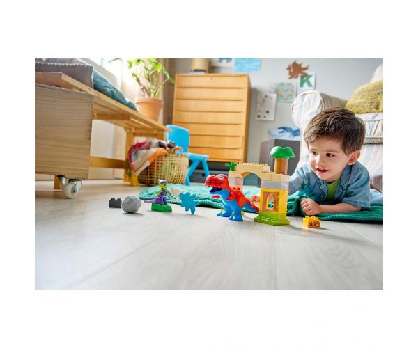 LEGO® DUPLO®: Dinozaur Spidey-Rex vs. Goblinul Verde (10463)