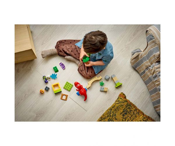 LEGO® DUPLO®: Dinozaur Spidey-Rex vs. Goblinul Verde (10463)