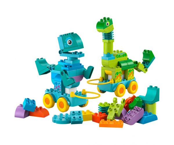 LEGO® DUPLO®: 3 az 1-ben guruló dinók (10451)