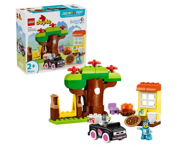 LEGO® DUPLO®: Fetele de la pizzerie: Gombóc și Bluey (10469)