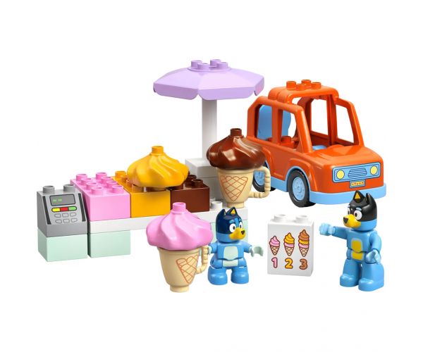 LEGO® DUPLO®: Fagyizás Bluey™-val (10458)