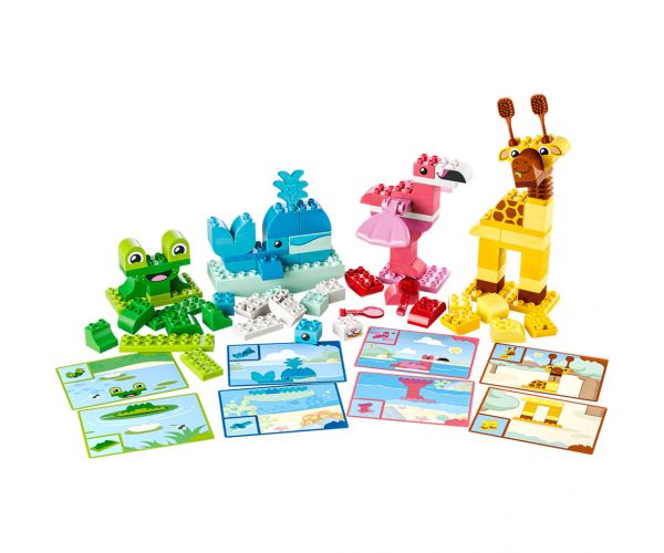 LEGO® DUPLO®: Jucărie de construcție cu animale (10472)
