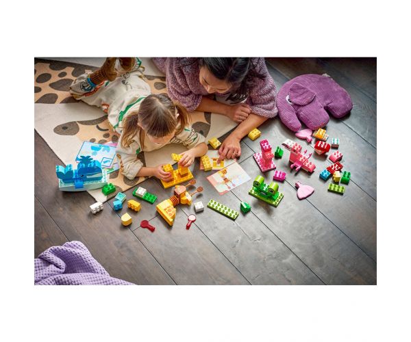 LEGO® DUPLO®: Jucărie de construcție cu animale (10472)
