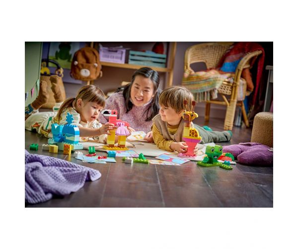 LEGO® DUPLO®: Jucărie de construcție cu animale (10472)