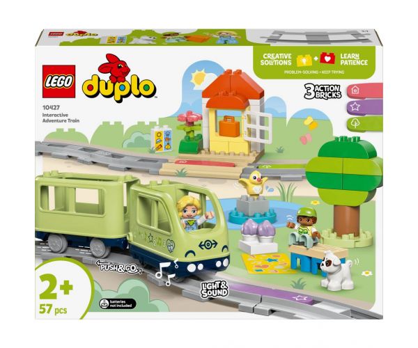 LEGO® DUPLO®: Interaktív kalandvonat (10427)