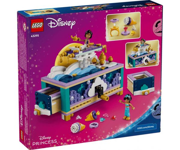 LEGO® Disney™: Cutia de bijuterii a Jasminei (43295)