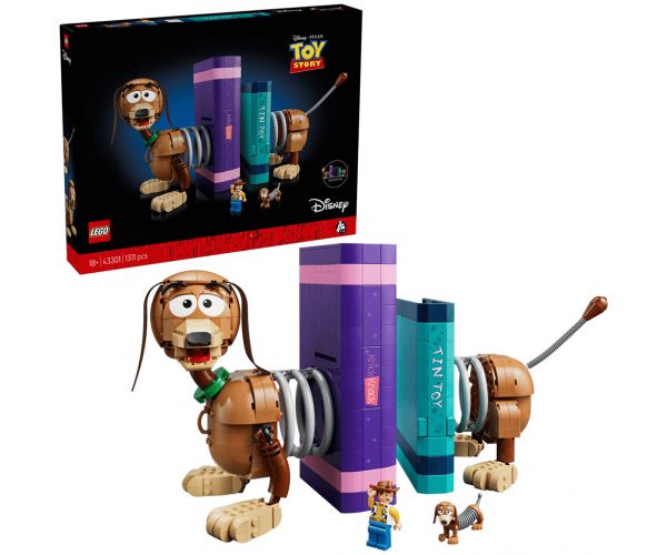 LEGO® Disney™ Toy Story: Suport pentru cărți Slinky Dog (43301)