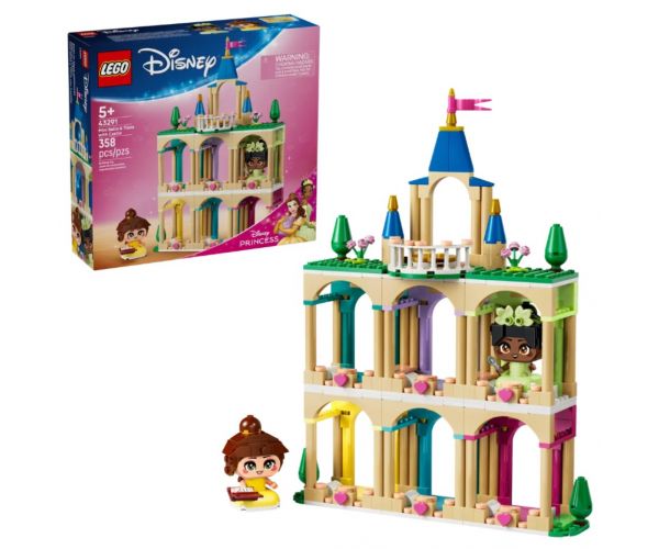 LEGO® Disney: Mini Belle și Tiana cu castel (43291)