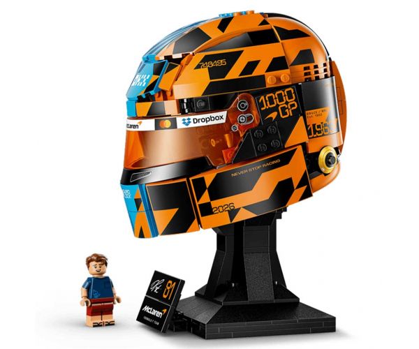 LEGO® Editions: Casca lui Oscar Piastri de la McLaren Mastercard F1® Team (43017)