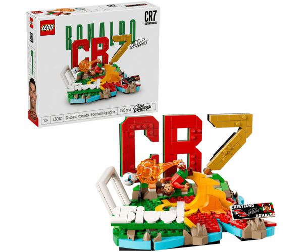 LEGO® Editions: Cristiano Ronaldo – Cele mai bune momente din fotbal (43012)