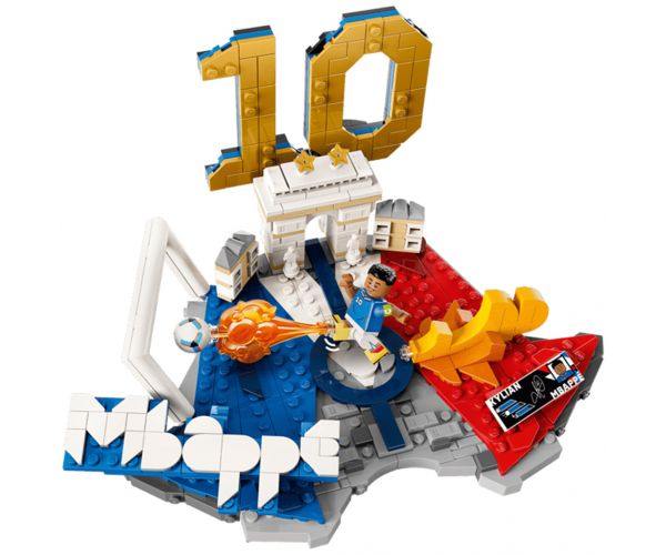 LEGO® Editions: Kylian Mbappé – Cele mai bune momente ale fotbalului (43013)