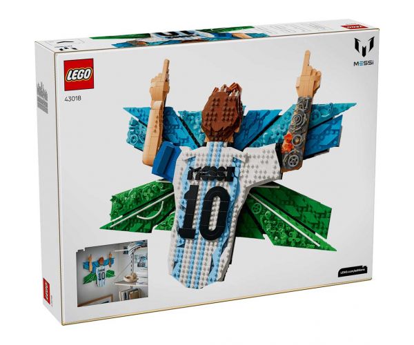 LEGO® Editions: Lionel Messi – Bucuria golului (43018)
