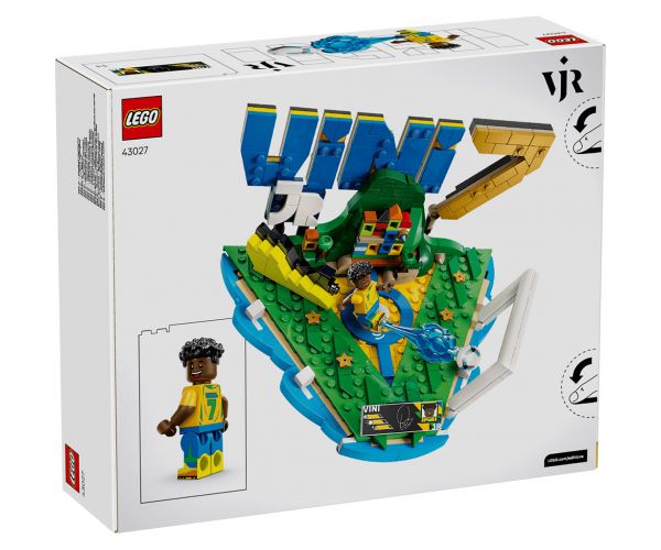 LEGO® Editions: Vini Jr. – Cele mai bune momente din fotbal (43027)
