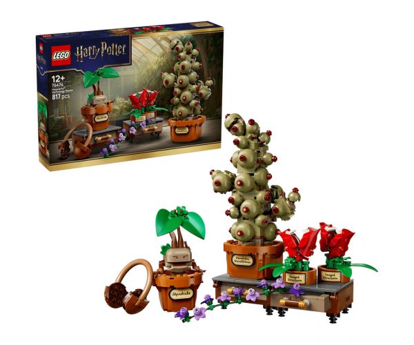 LEGO® Harry Potter™: Plantele din ora de Herbologie de la Hogwarts™ (76474)
