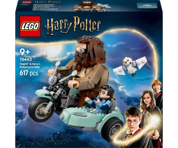 LEGO® Harry Potter: Aventurile pe motocicletă ale lui Hagrid™ și Harry (76443)