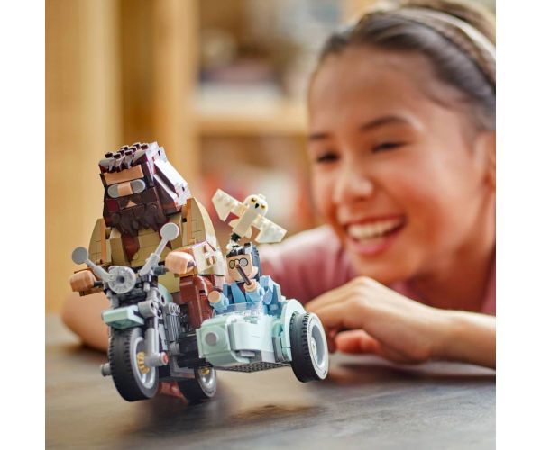LEGO® Harry Potter: Aventurile pe motocicletă ale lui Hagrid™ și Harry (76443)