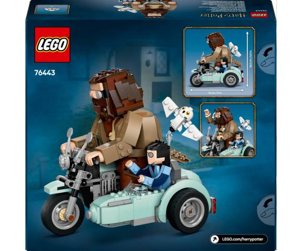 LEGO® Harry Potter: Aventurile pe motocicletă ale lui Hagrid™ și Harry (76443)