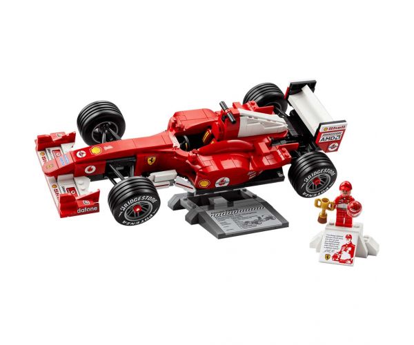 LEGO® Icons: Ferrari F2004 și Michael Schumacher (11375)