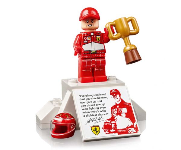 LEGO® Icons: Ferrari F2004 și Michael Schumacher (11375)