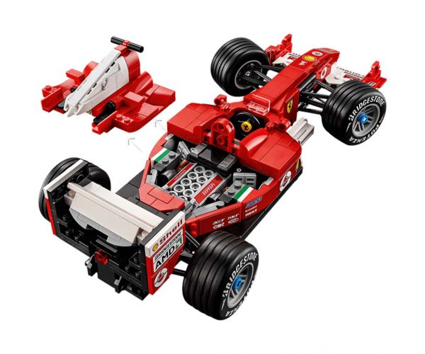 LEGO® Icons: Ferrari F2004 și Michael Schumacher (11375)