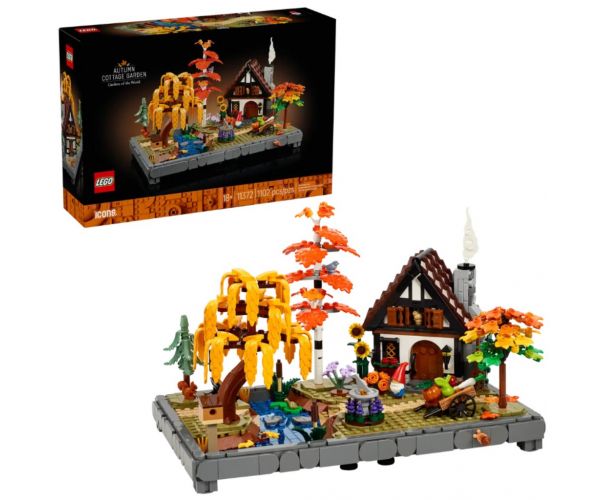 LEGO® Icons: Grădină de toamnă cu căsuță (11372)