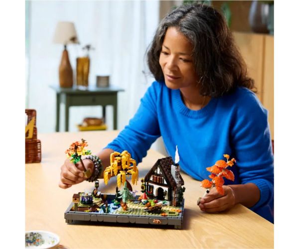 LEGO® Icons: Grădină de toamnă cu căsuță (11372)