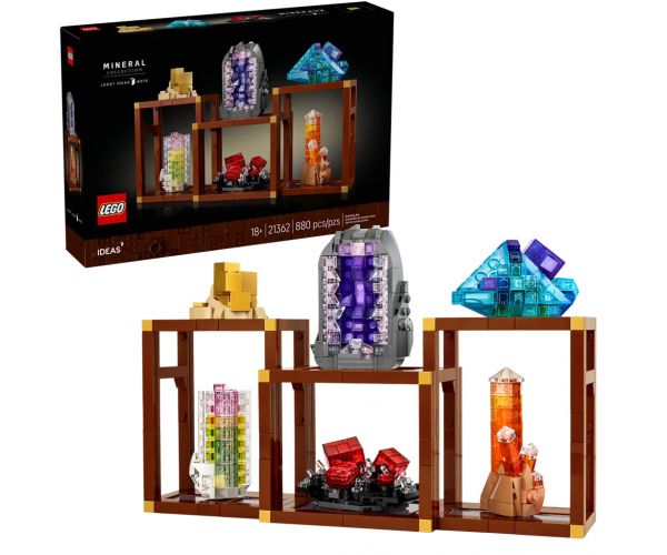 LEGO® Ideas: Ásványgyűjtemény (21362)