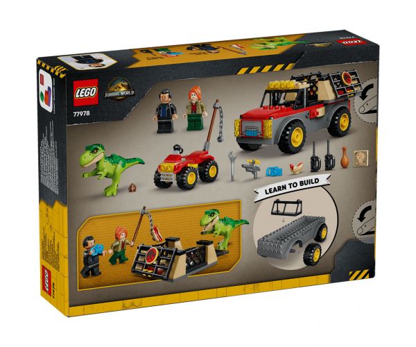 LEGO® Jurassic World™: Camion care transportă un pui de T-Rex (77978)
