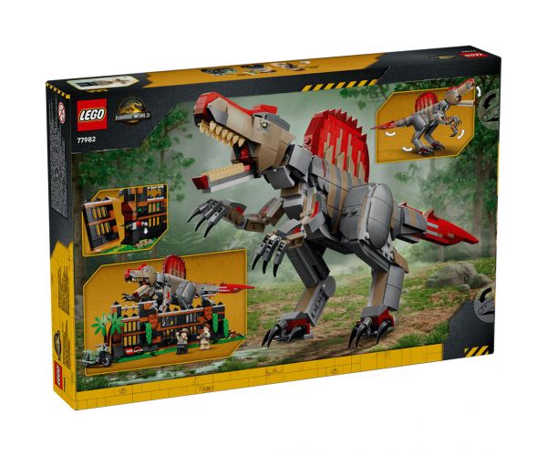 LEGO® Jurassic World™: Evadare din fața spinozaurului (77982)