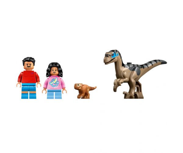 LEGO® Jurassic World: Evadarea cu vehiculul de teren de raptor (76972)