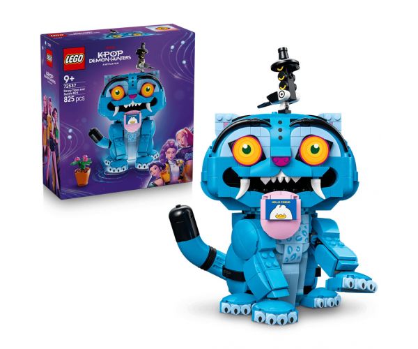 LEGO® KPop Demon Hunters™: Tigrul Derpy și pasărea Sussie (72537)
