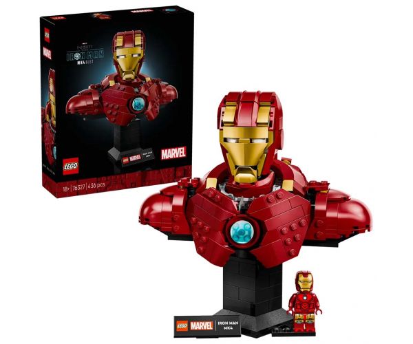 LEGO® Marvel: Bustul Iron Man MK4 (76327)