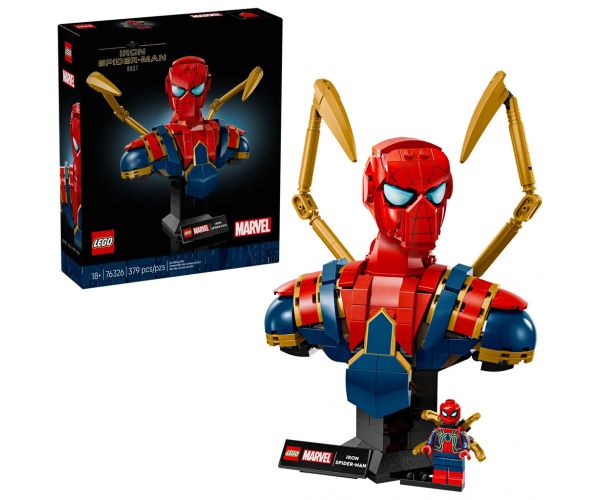 LEGO® Marvel: Bustul Omului Păianjen de Fier (76326)