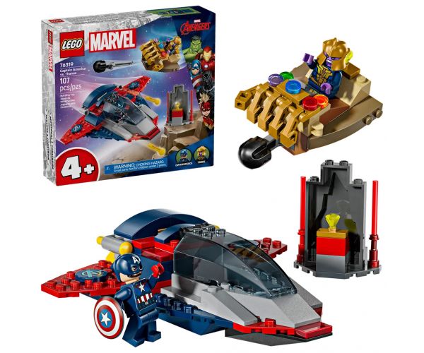 LEGO® Marvel: Căpitanul America vs. Thanos (76319)