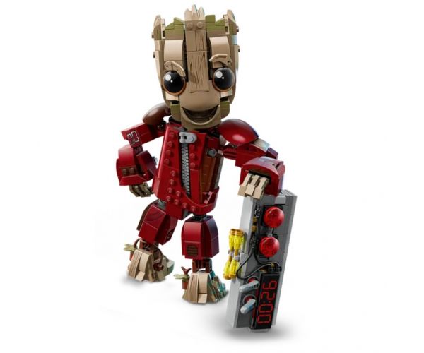 LEGO® Marvel: Groot în uniforma Ravagerilor (76341)