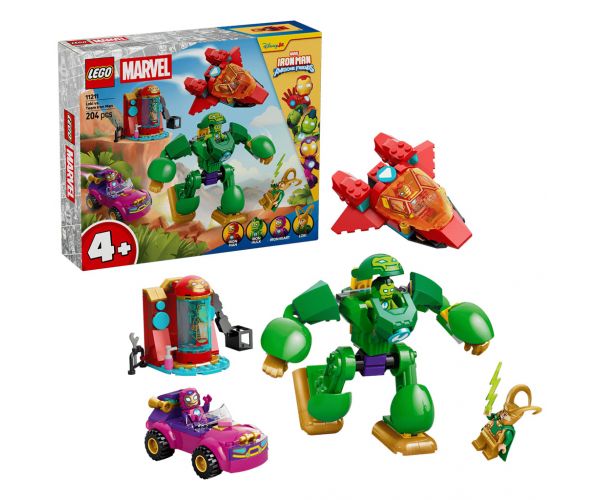 LEGO® Marvel: Loki vs. echipa Omului de Fier (11211)