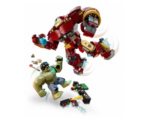LEGO® Marvel: Lupta uriașă dintre Hulkbuster și Hulk (76343)