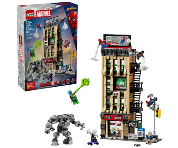 LEGO® Marvel: Omul-Păianjen vs. Mysterio: Lupta de la redacție (76342)