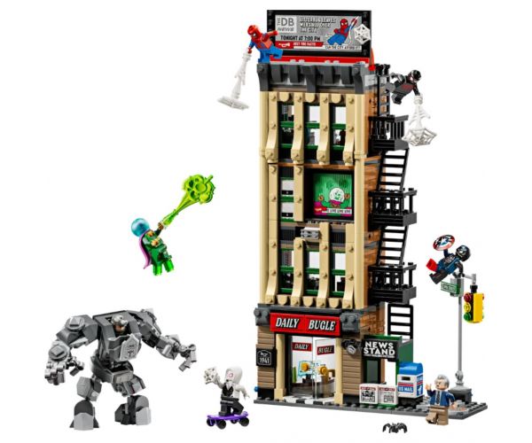 LEGO® Marvel: Omul-Păianjen vs. Mysterio: Lupta de la redacție (76342)