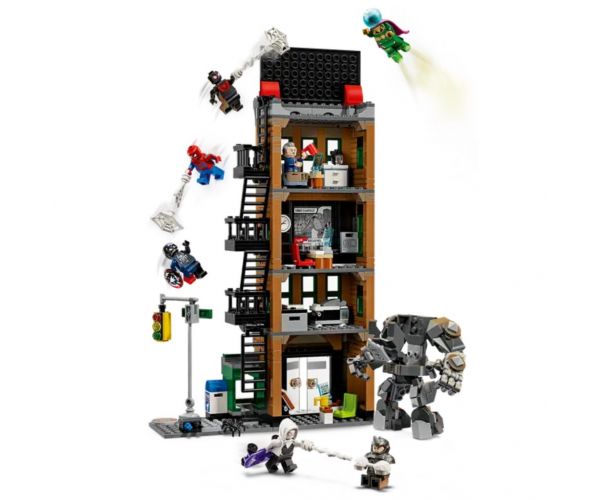 LEGO® Marvel: Omul-Păianjen vs. Mysterio: Lupta de la redacție (76342)