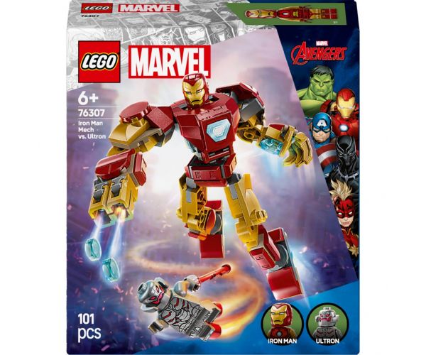 LEGO® Marvel: Robotul Iron Man vs. Ultron (76307)