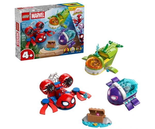 LEGO® Marvel: Spider-Man: vehicule acvatice (11207)