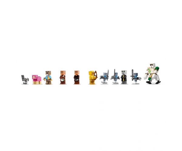 LEGO® Minecraft: Atacul invocatorului în sat (21596)