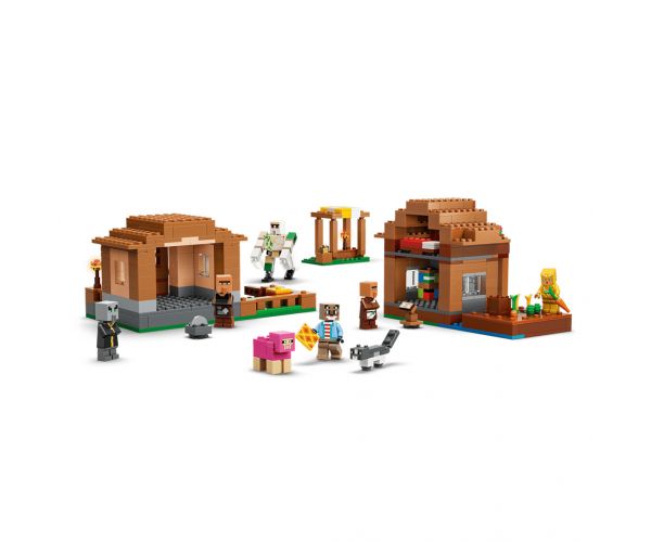 LEGO® Minecraft: Atacul invocatorului în sat (21596)