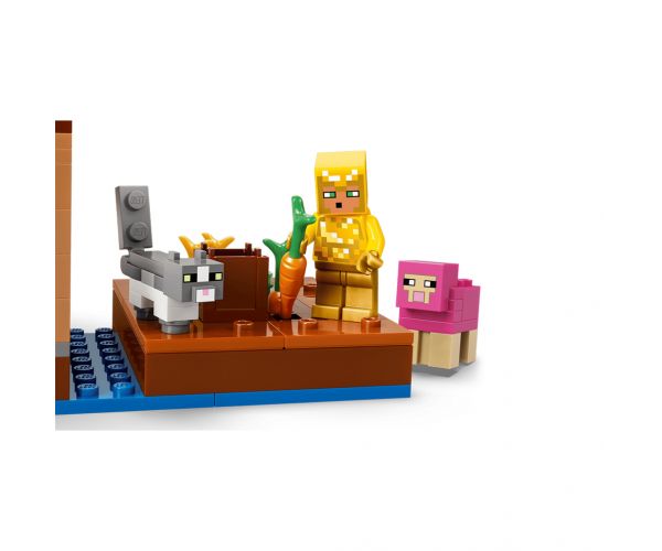 LEGO® Minecraft: Atacul invocatorului în sat (21596)