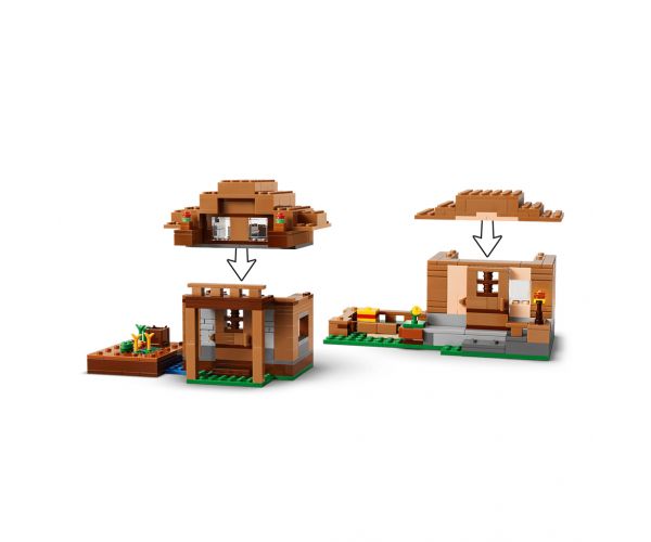 LEGO® Minecraft: Atacul invocatorului în sat (21596)